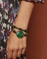 PULSERA DOBLE VERDE IRENE