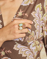 ANILLO PIEDRA VERDE SONIA