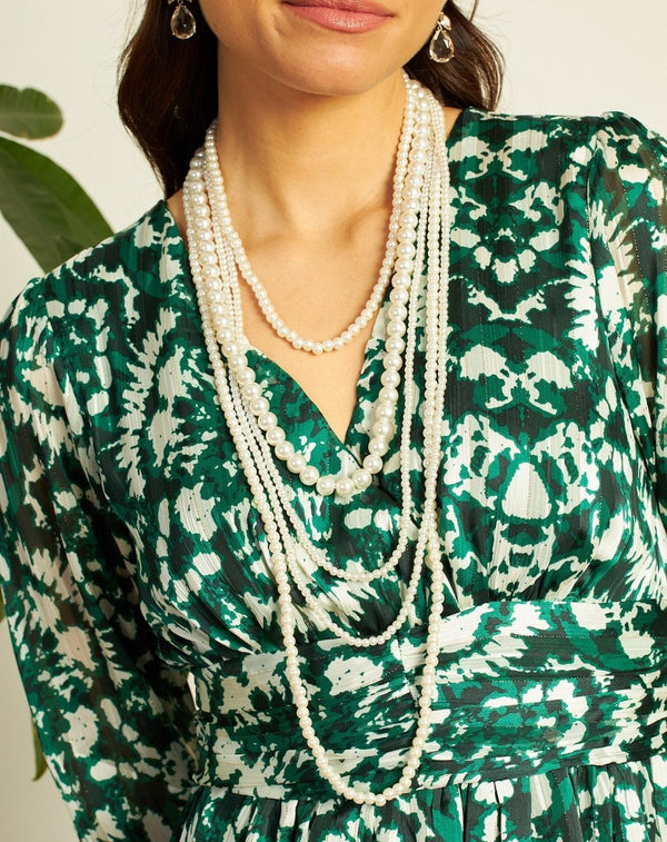 COLLAR PERLAS MIL VUELTAS - Monica Ecco