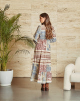 VESTIDO CAMPESTRE LARGO LULA - Monica Ecco
