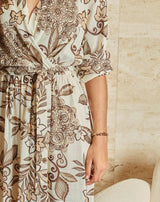 VESTIDO CRUZADO MAR - Monica Ecco