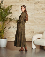 VESTIDO FLORES NURIA KAKHI - Monica Ecco