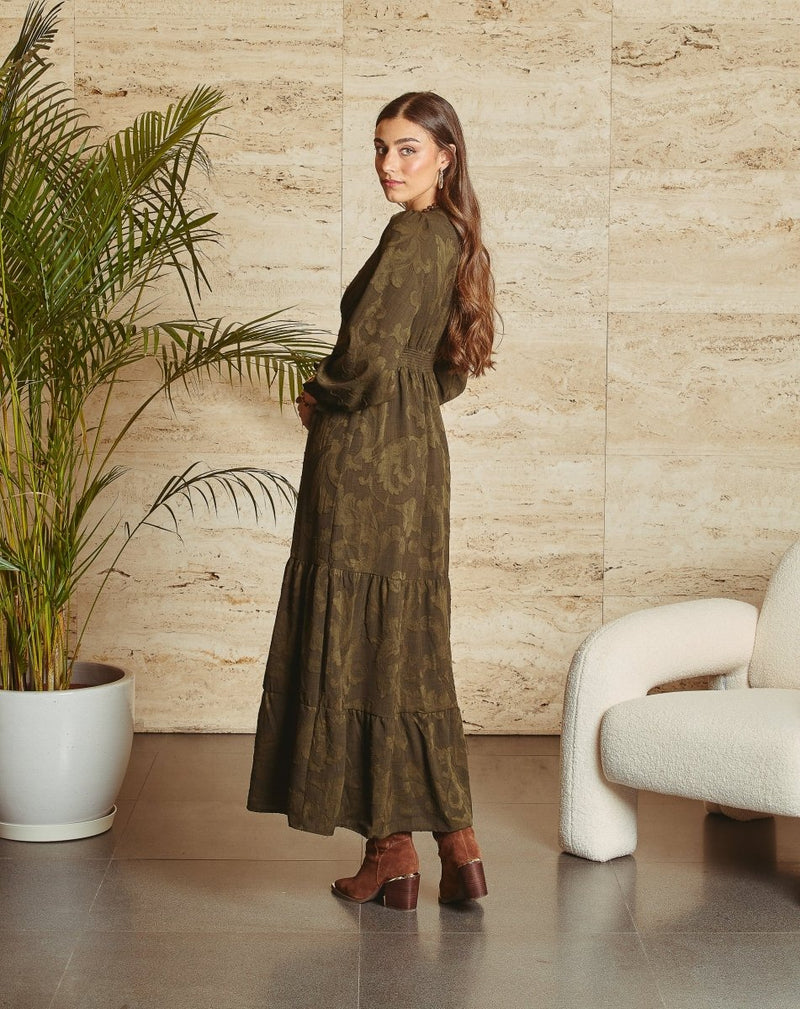 VESTIDO FLORES NURIA KAKHI - Monica Ecco