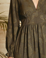 VESTIDO FLORES NURIA KAKHI - Monica Ecco