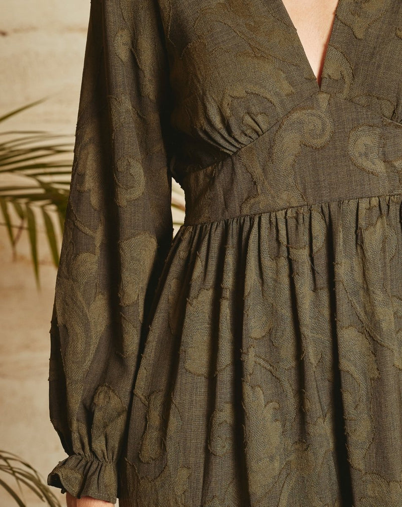 VESTIDO FLORES NURIA KAKHI - Monica Ecco