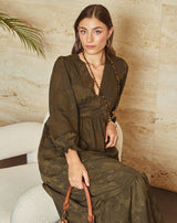 VESTIDO FLORES NURIA KAKHI - Monica Ecco