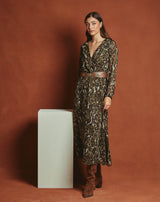 VESTIDO PRINT MOON MUSGO - Monica Ecco
