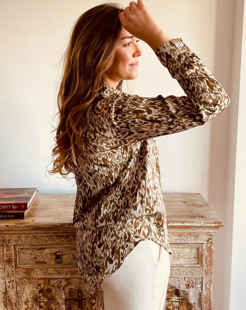 CAMISA PRINT ANIMAL - Monica Ecco